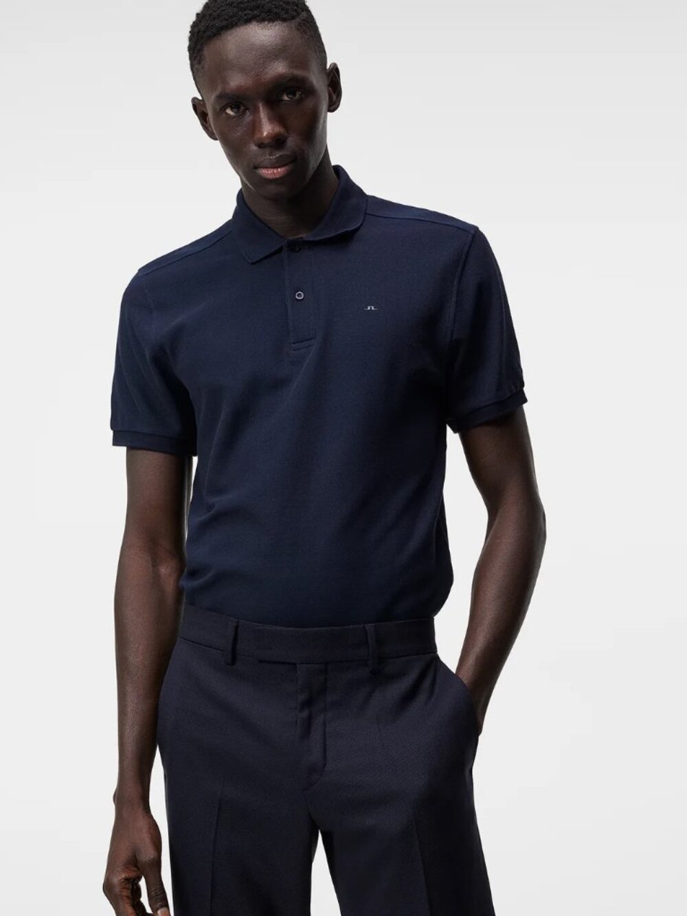 J.LINDEBERG Polo Shirt - Navy Blue